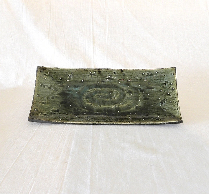 Piatto sushi verde
