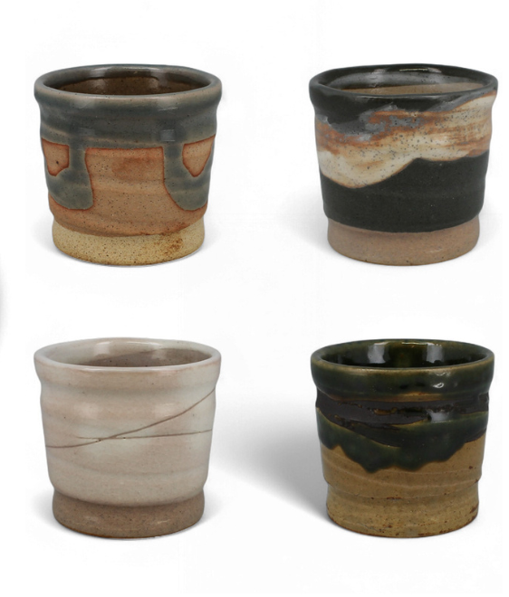 Servizio 4 tazze soba