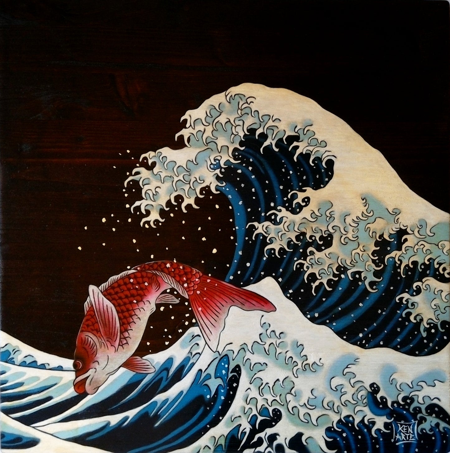 "Guizzando nell'onda"