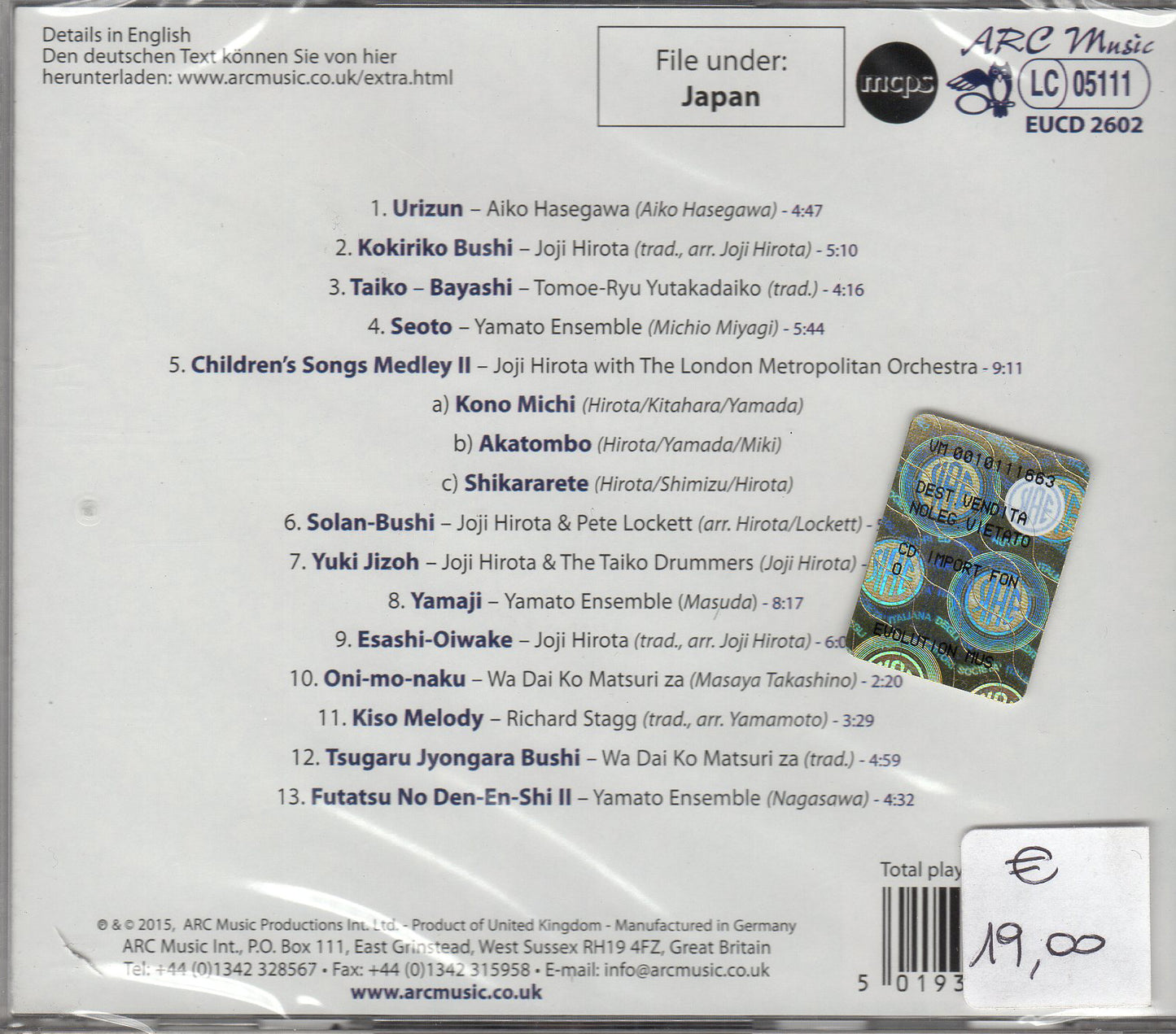 Discover music from Japan