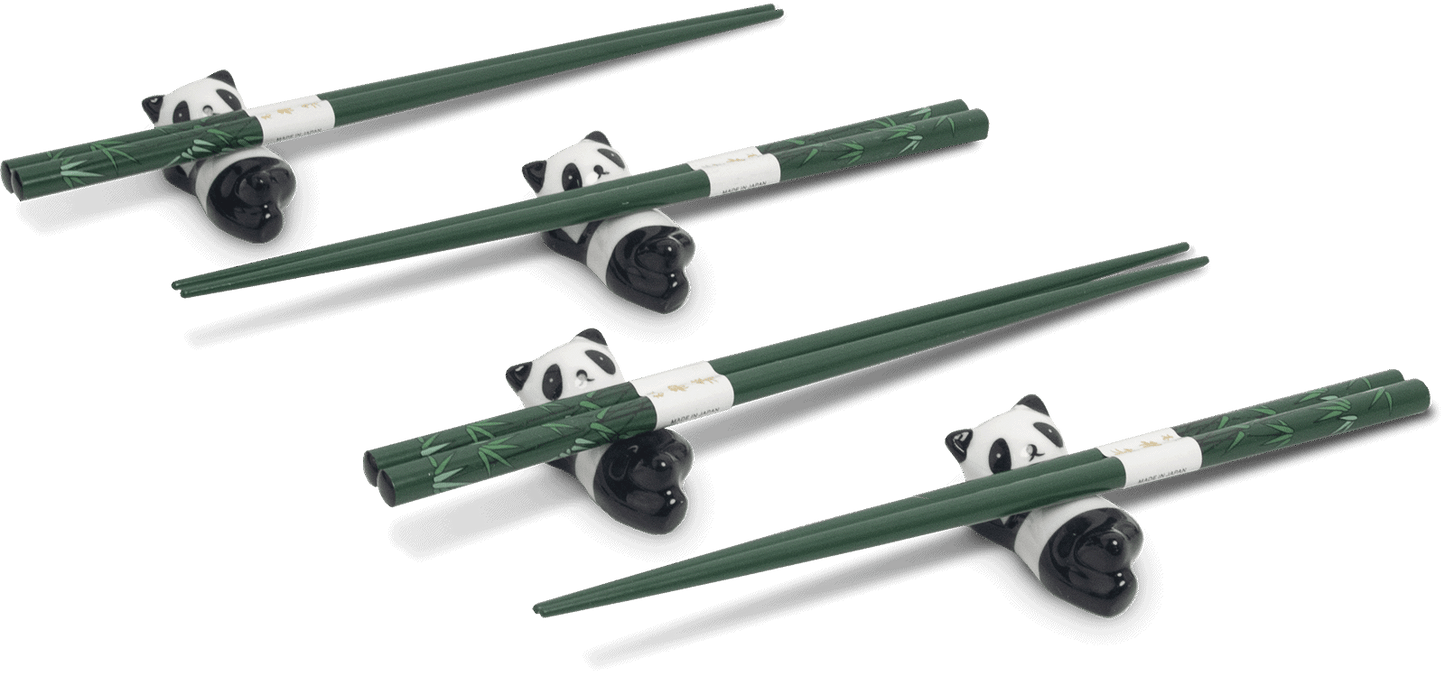 Set bacchette panda