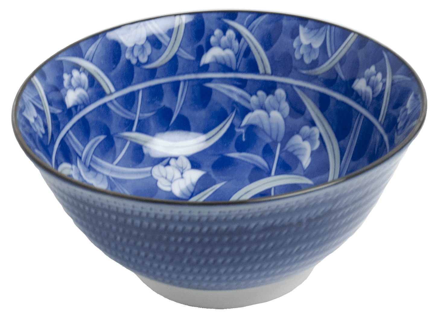 Ciotola fiori blu