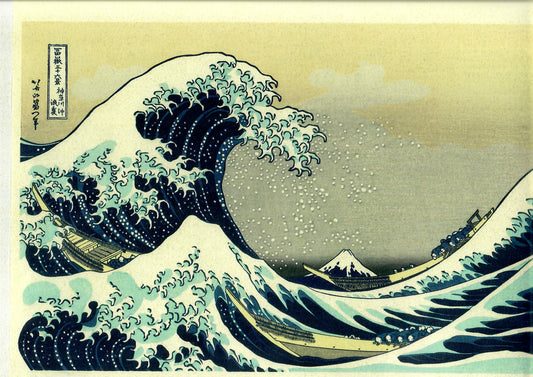 Hokusai "LA GRANDE ONDA"