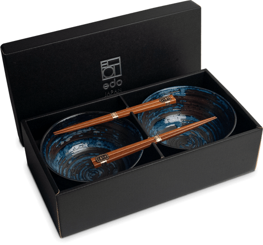 Ciotola da udon per due UZU BLU