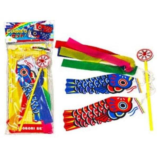 New KOINOBORI set - Carp streamer - Carpe volanti