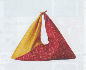 Triangle bag red/yellow
