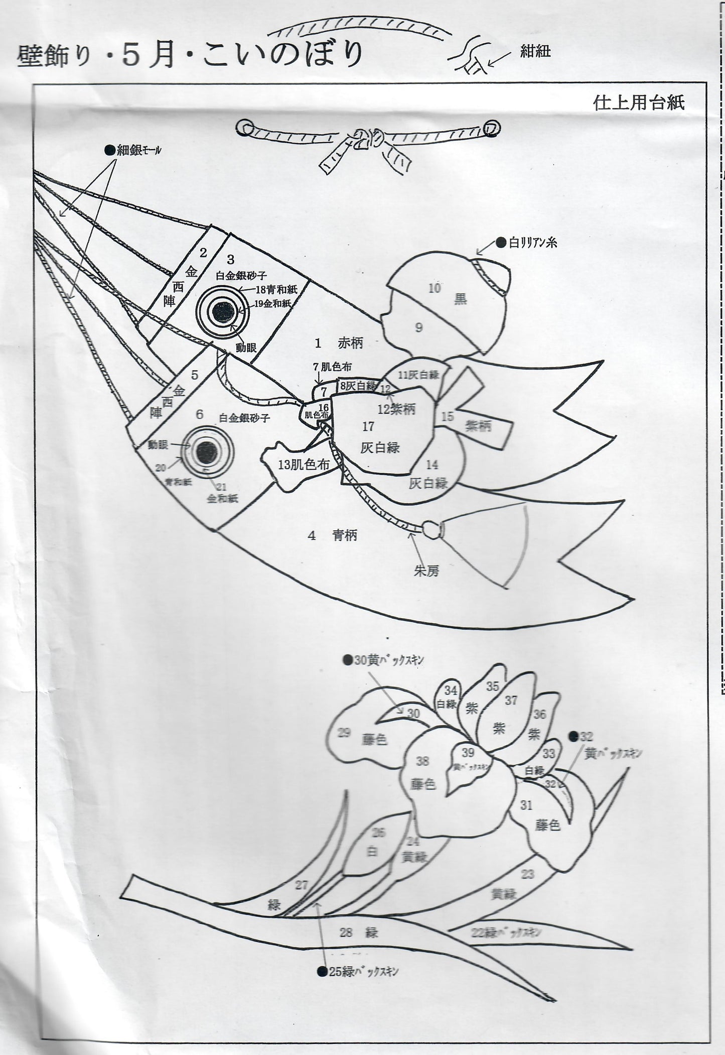 KURUMIE kit _ Koinobori